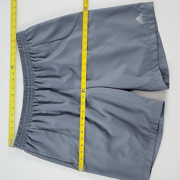 Adidas Men's Climalite Performance Essentials Lightweight Grey Shorts Size XL - Picture 11 of 14